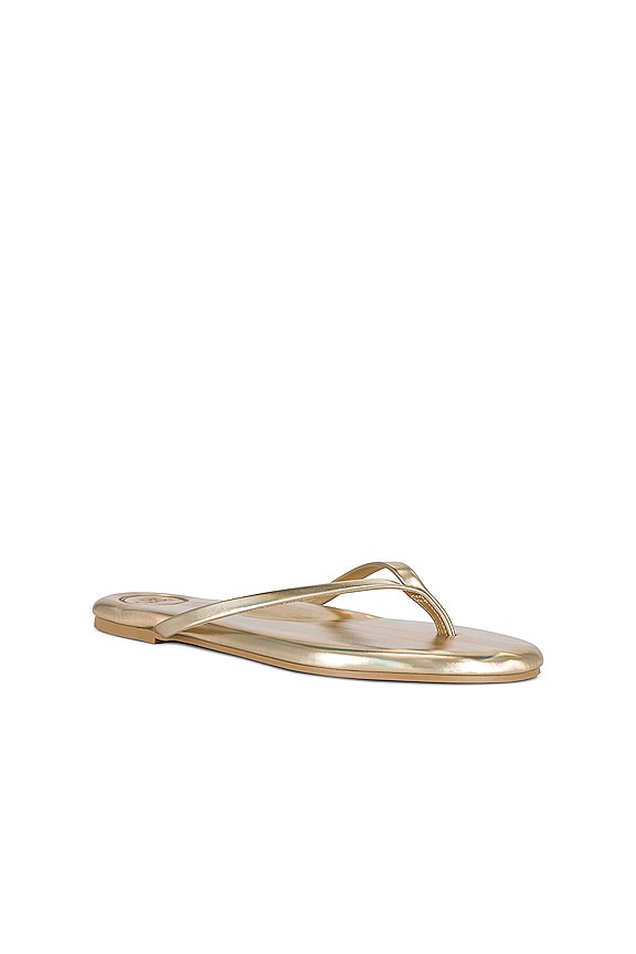 view 2 of 5 САНДАЛИИ INDIE in Metallic Gold