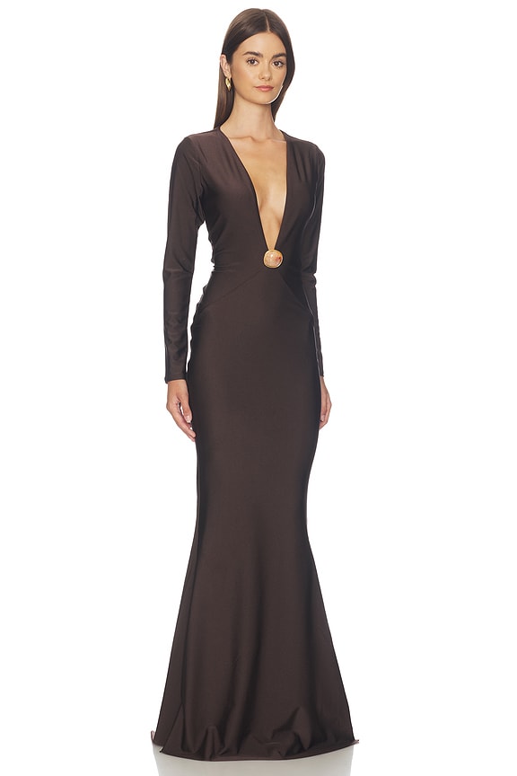 view 2 of 4 Sadie Maxi Dress in Black Coffee