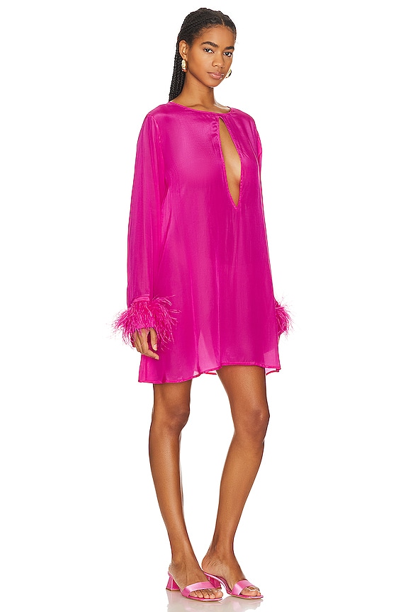 view 2 of 3 ROBE COURTE EVE in Hot Pink