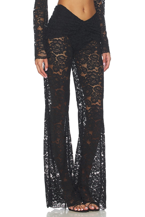 view 2 of 6 PANTALON MADISON in Black