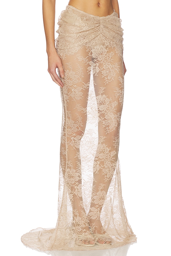 view 2 of 6 Brenda Maxi Skirt in Champagne