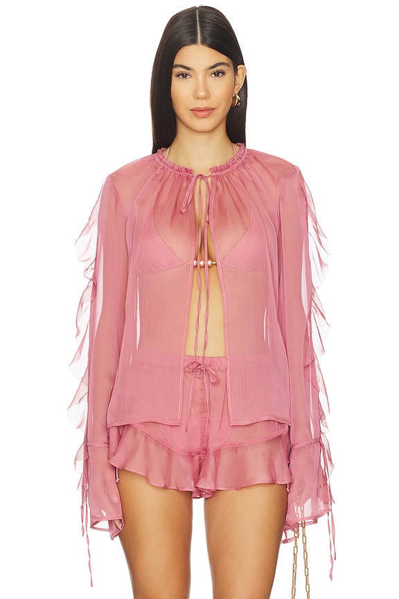 view 2 of 5 BLUSA JEANIE in Dusty Rose