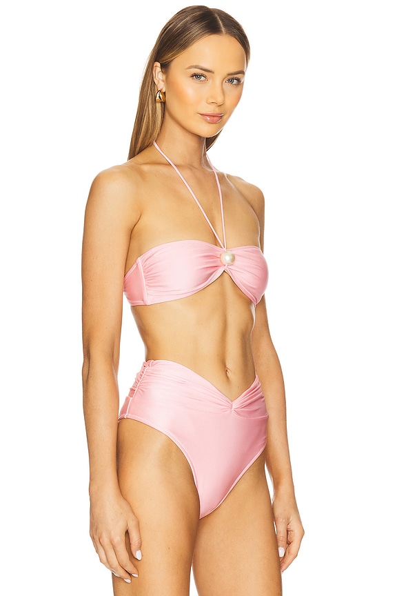 view 2 of 4 Juno Bikini Top in Candy Pink