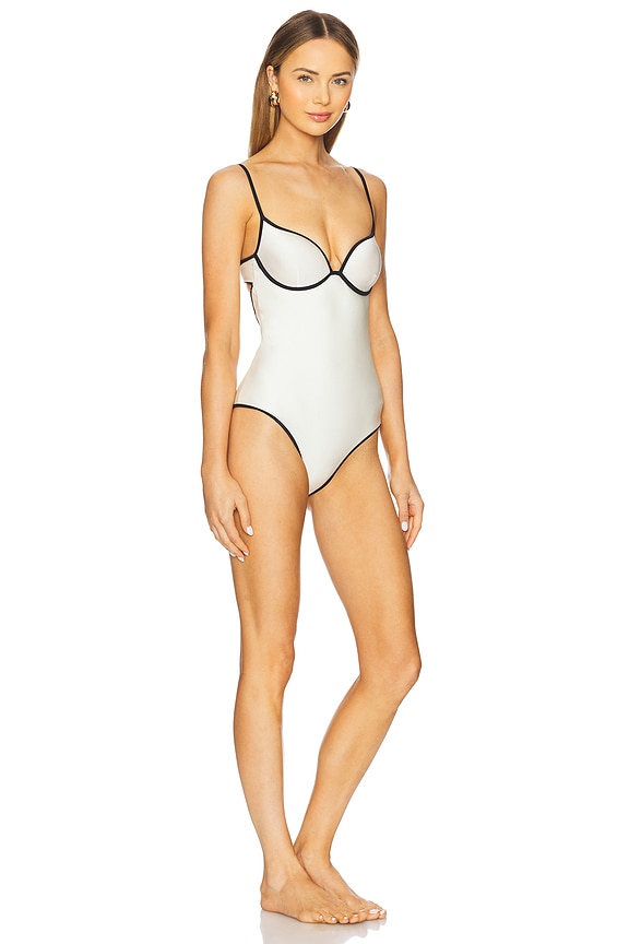 view 2 of 3 Abby One Piece in Cream