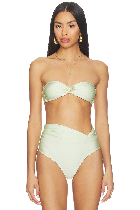 view 1 of 5 Rosie Bikini Top in Mint
