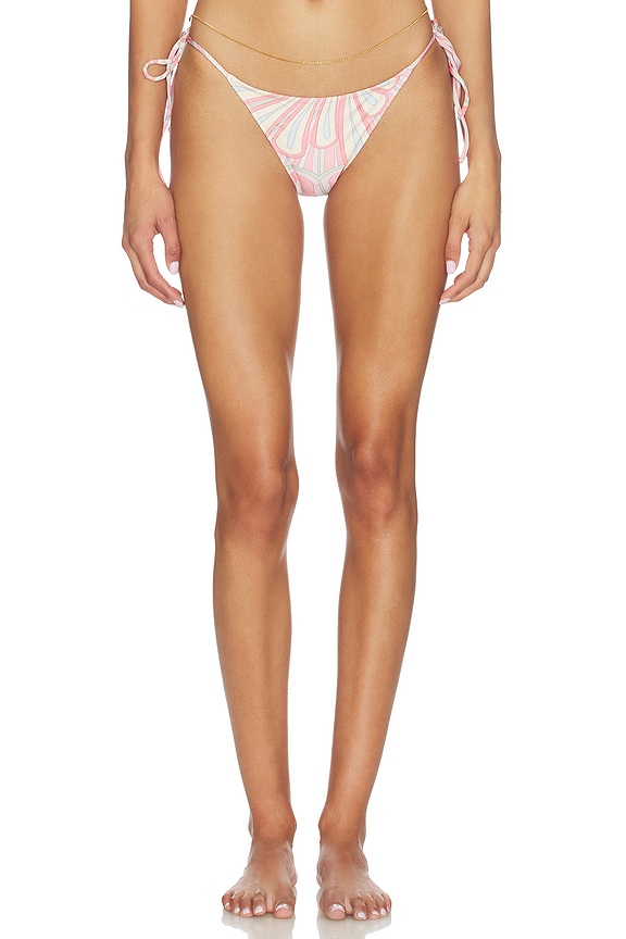 view 1 of 4 BAS DE MAILLOT DE BAIN KHLOE in Pink Flower Print