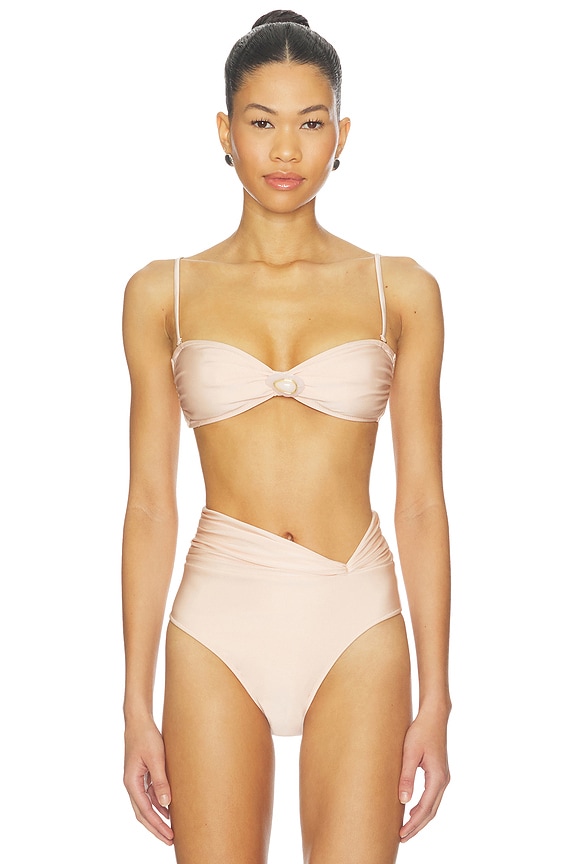 view 2 of 6 TOP BIKINI ROSIE in Pink Blush