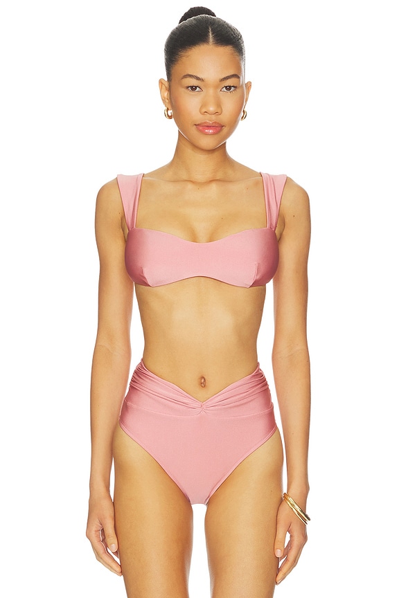 view 1 of 4 TOP BIKINI ASTER in Dusty Rose