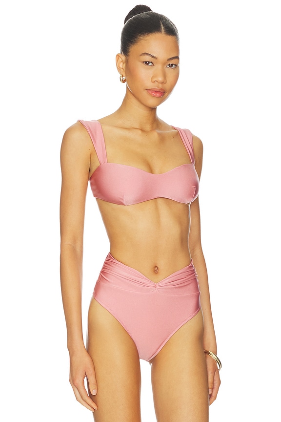 view 2 of 4 TOP BIKINI ASTER in Dusty Rose