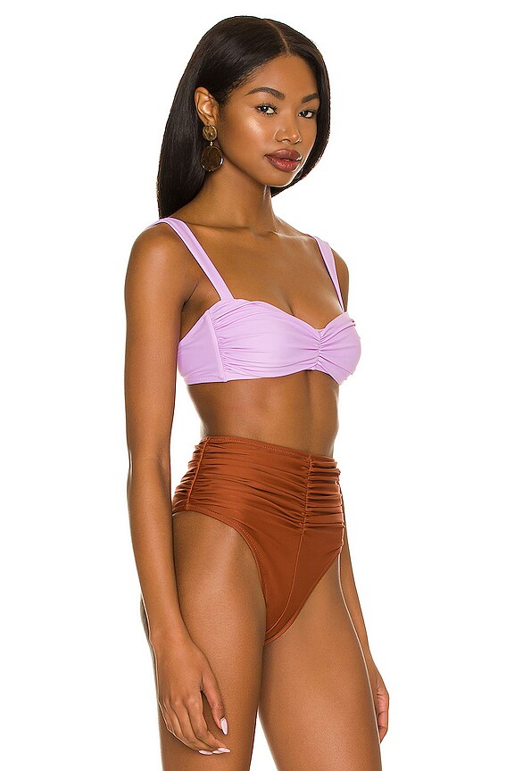 view 2 of 4 Mia Bikini Top in Purple