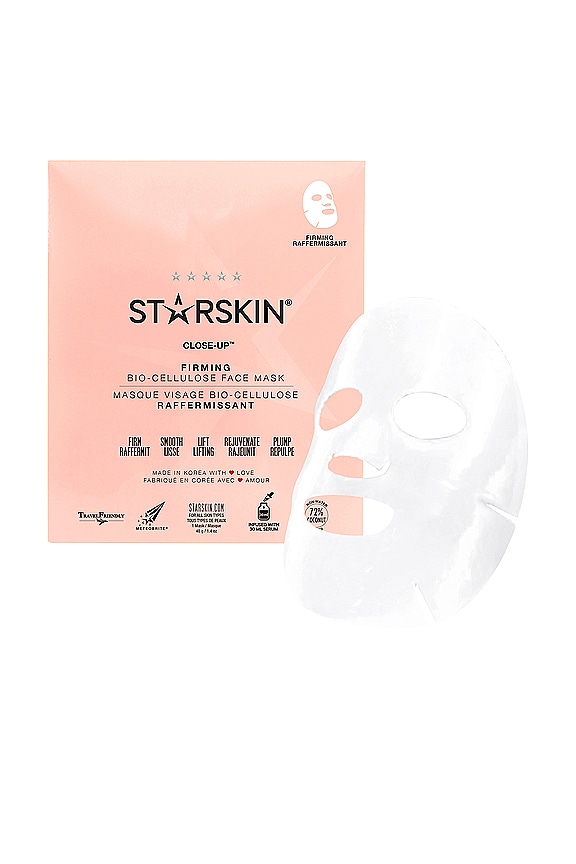 view 2 of 9 Close-Up Firming Bio-Cellulose Second Skin Face Mask in 