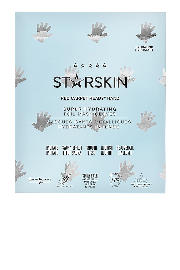 view 2 of 3 Red Carpet Ready Hand Mask Gloves in 