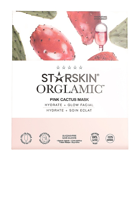 view 2 of 5 Pink Cactus Sheet Mask in 