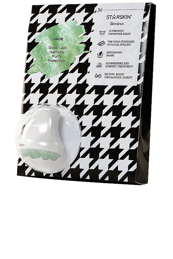 view 2 of 7 CARA DE JADE SKIN IRON FACE JADE in Jade