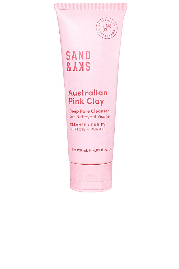 Sand And Sky Australian Pink Clay Deep Pore Cleanser Revolve