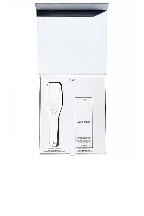 view 2 of 7 Intensive LED Hair Growth Brush & Need More Anti-Hair Loss Serum Treatment Set in 