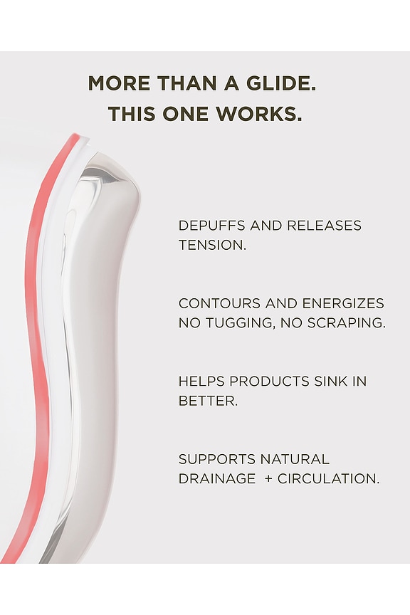 view 2 of 7 It's Lit LED Gua Sha in White