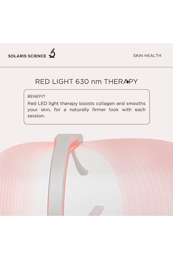 Solaris Laboratories NY How To Glow 4 Color LED Light Therapy Mask ...