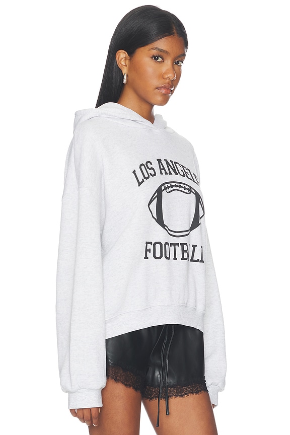 view 2 of 4 La Football Classic Hoodie in Heather Ash