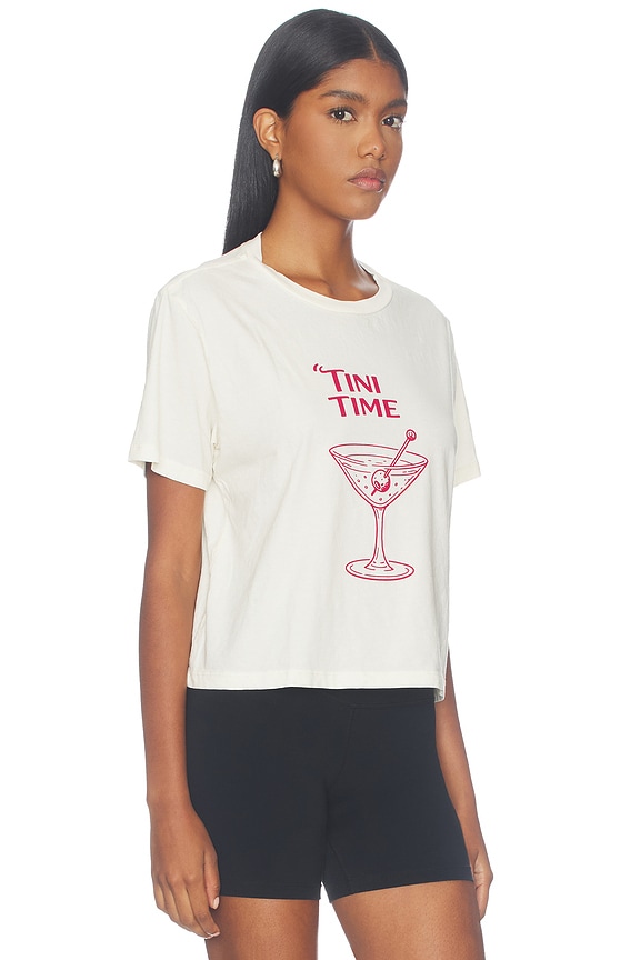 view 2 of 4 Tini Time Everyday Tee in Off White