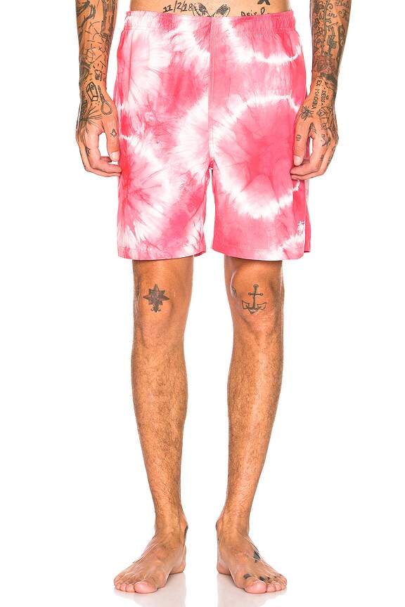 view 1 of 5 Tie Dye Water Short in Berry