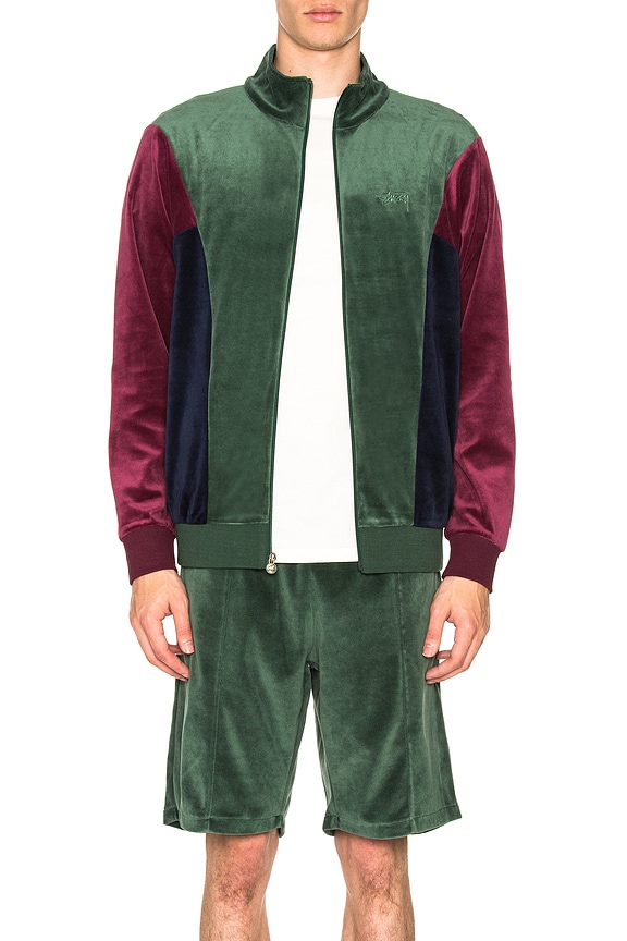 view 2 of 5 BLOUSON VELOUR in Green