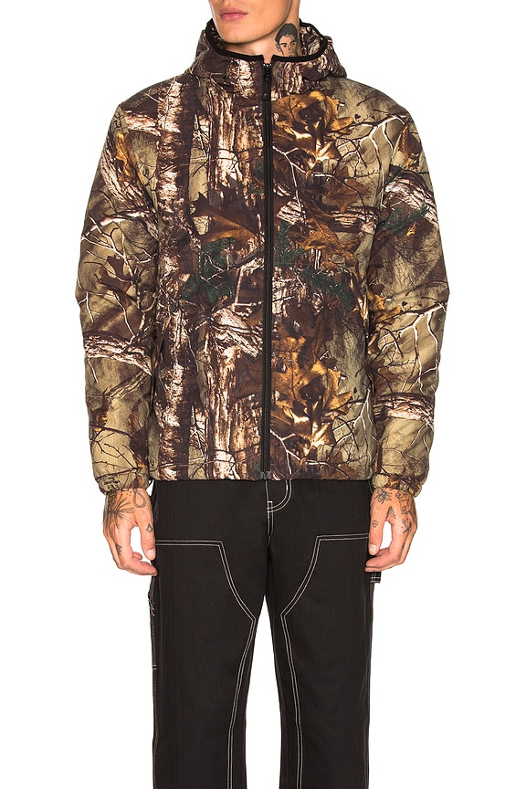 view 2 of 5 Realtree Insulated Hooded Jacket in Camo