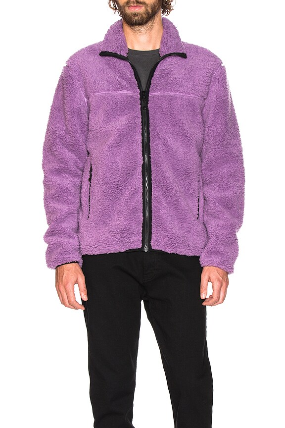 view 2 of 5 Sherpa Mock in Purple