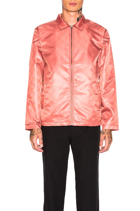 view 2 of 5 Tonal Check Jacket in Rose