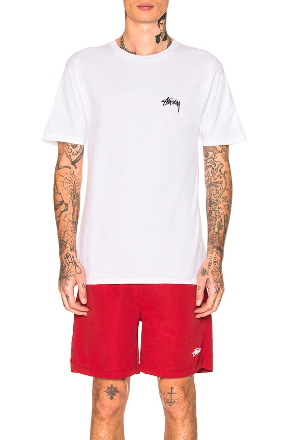 view 2 of 5 Fire On Babylon Tee in White