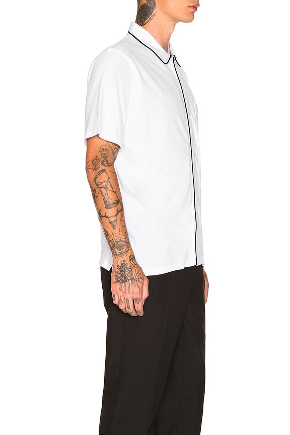 view 2 of 5 Mesh Shirt in White