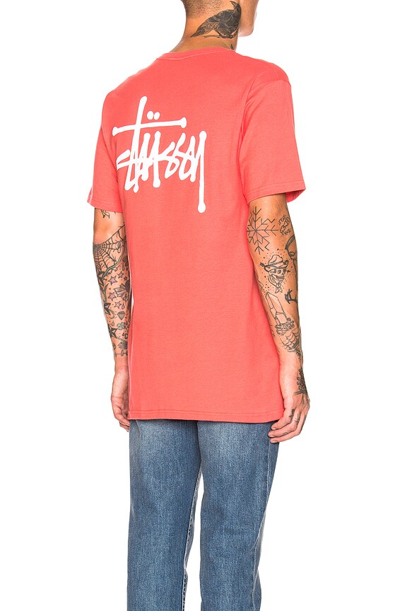view 1 of 5 Basic Stussy Tee in Rose