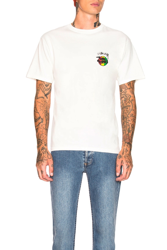 view 2 of 5 Rasta Sk8 Tee in Natural