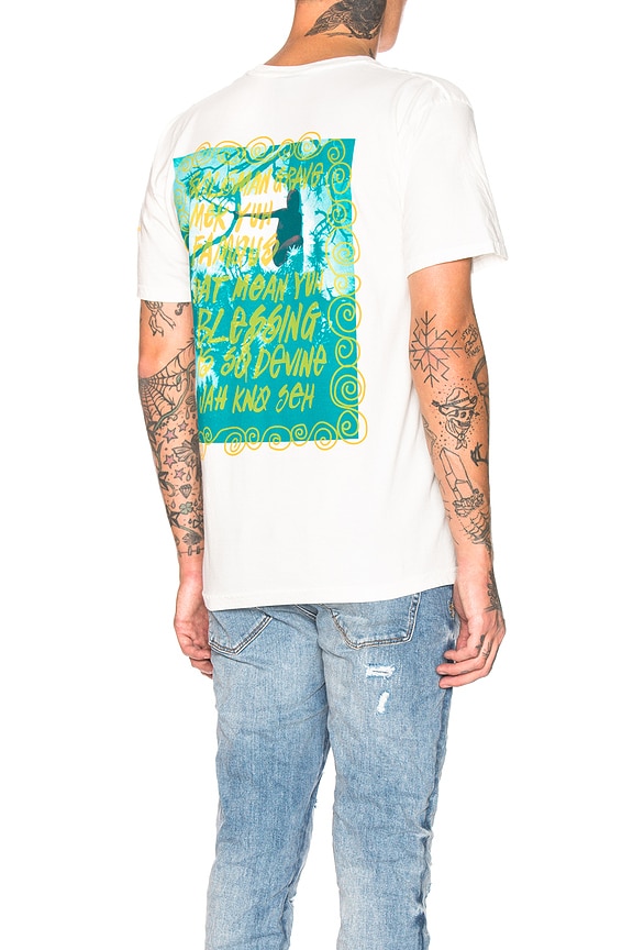 view 1 of 6 T-SHIRT STONE LOVE in Natural