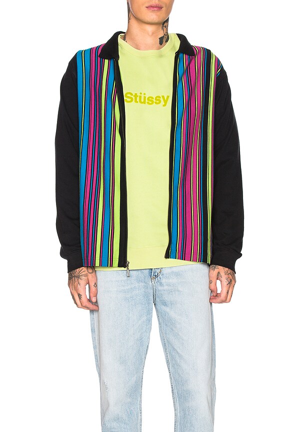 view 2 of 5 Simon Long Sleeve Polo in Black