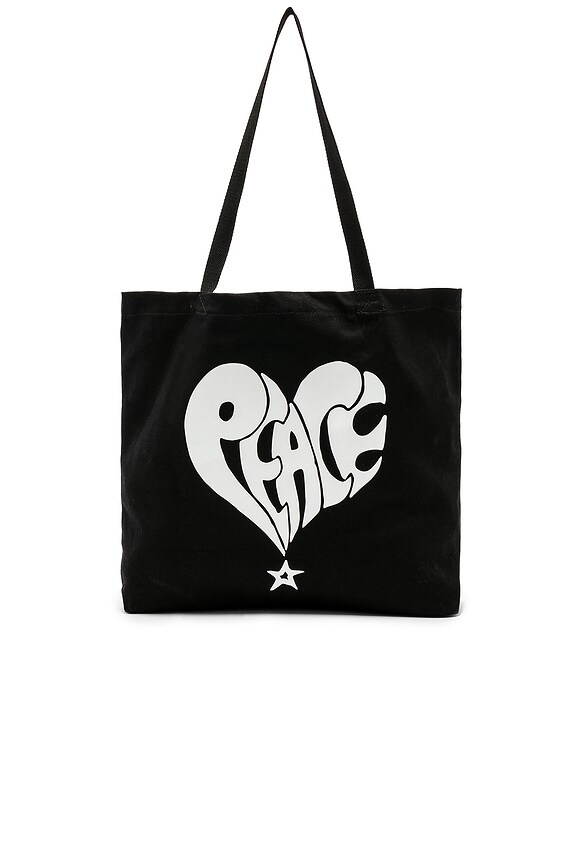 view 2 of 5 Peace Tote in Black