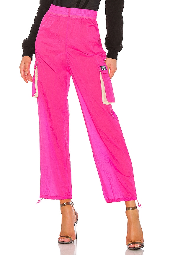 view 2 of 5 Aydin Nylon Crinkle Pant in Pink