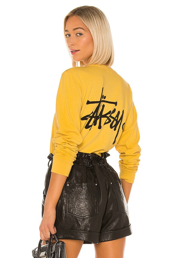 view 1 of 5 Basic Logo Long Sleeve in Mustard