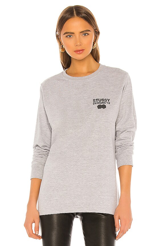 view 2 of 5 Designs 19 Tee in Grey Heather