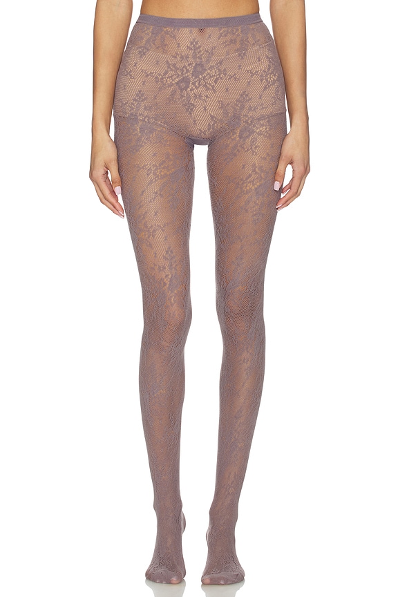 view 1 of 2 Rosa Tights in Mid Grey