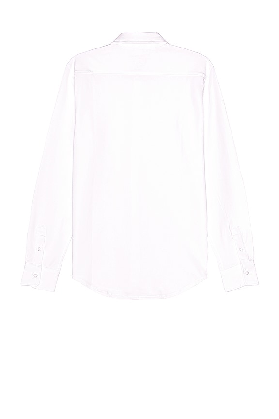 view 2 of 3 CHEMISE MANCHES LONGUES in White