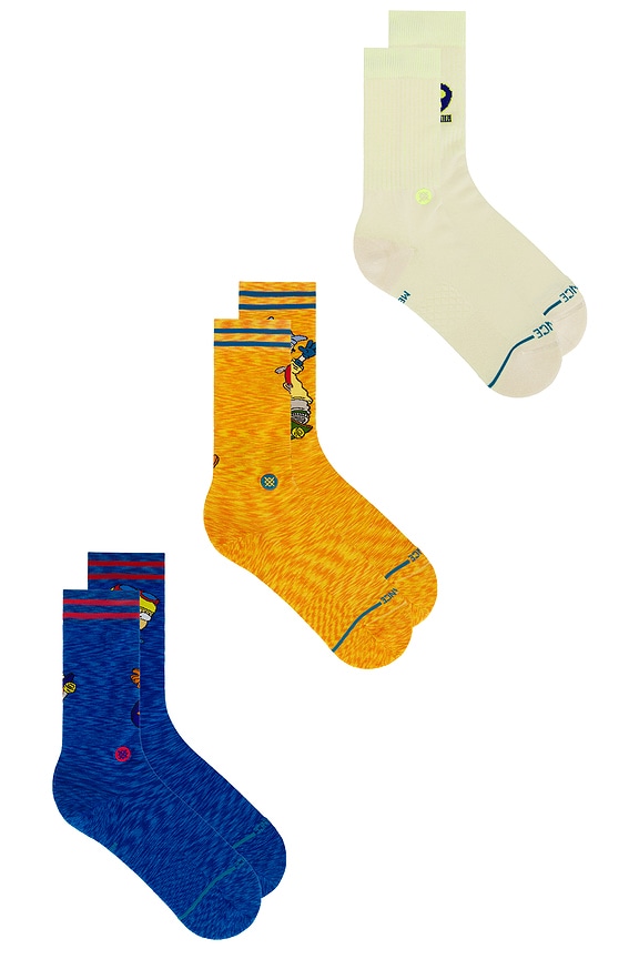 view 2 of 7 Rocket Power Socks Box Set in Indigo
