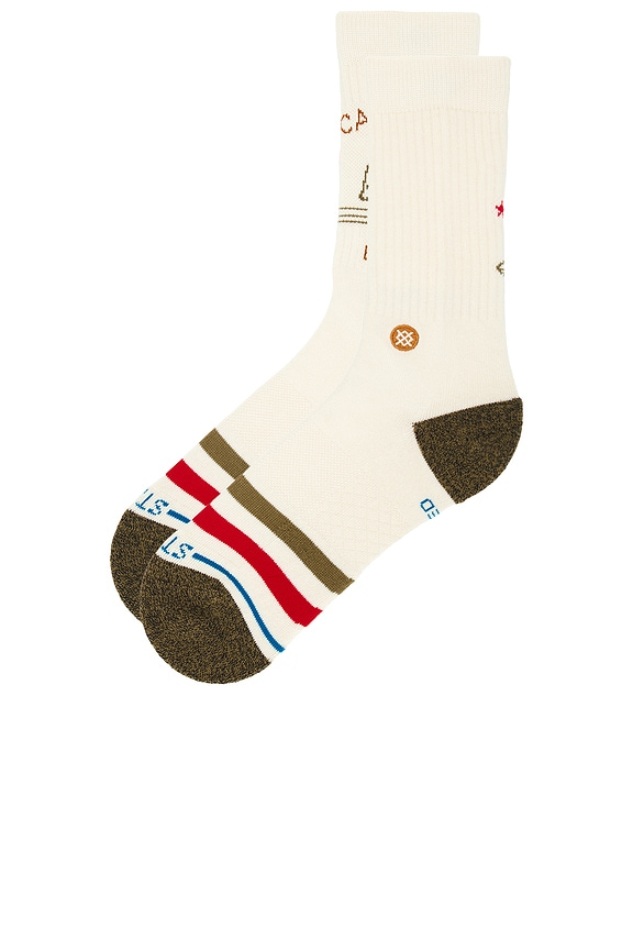 view 2 of 4 California Republic Socks in Off White