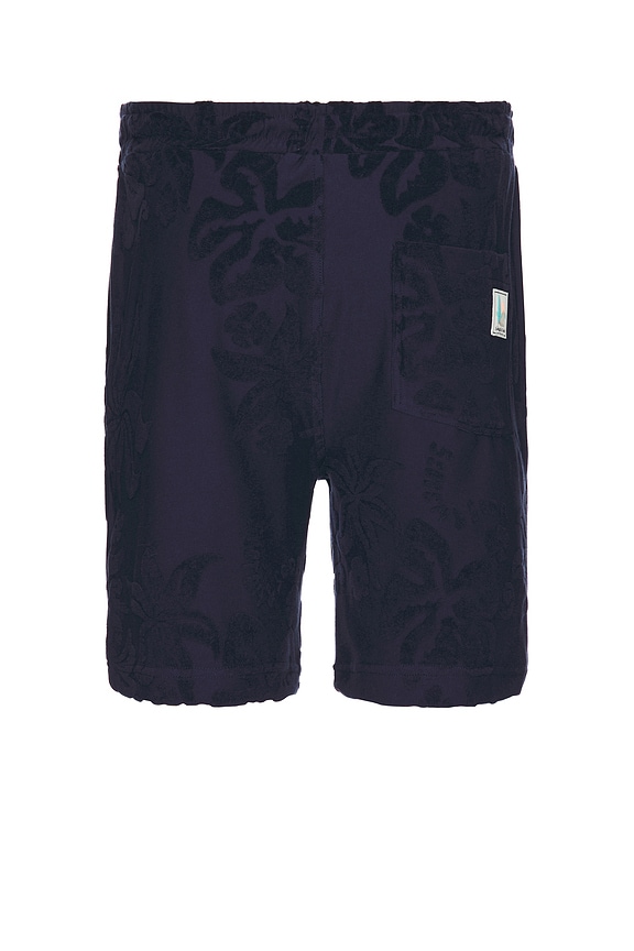 view 2 of 4 Towelling Short in Navy Blue