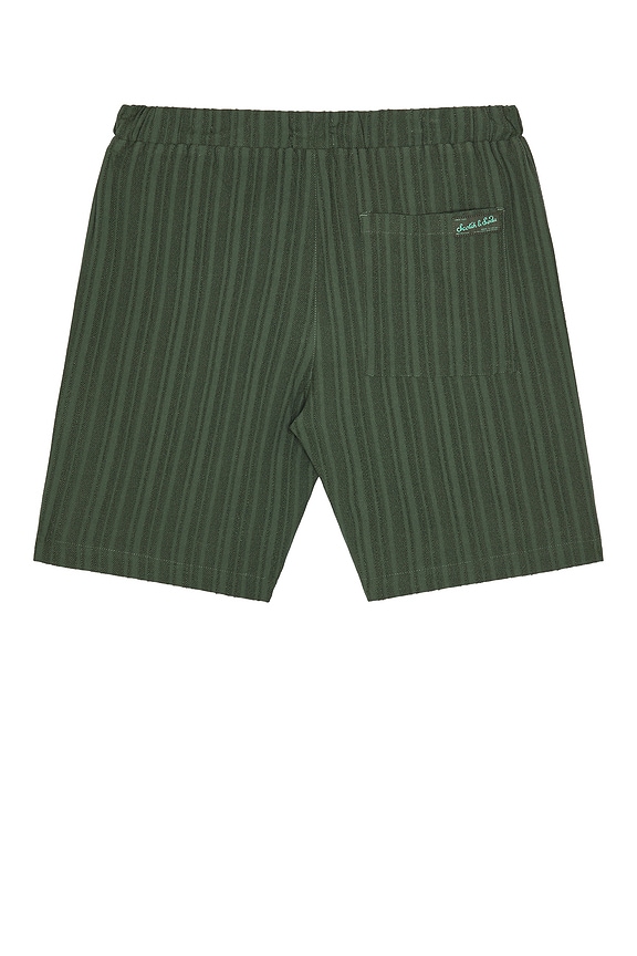 view 2 of 5 Tonal Striped Shorts in Thyme