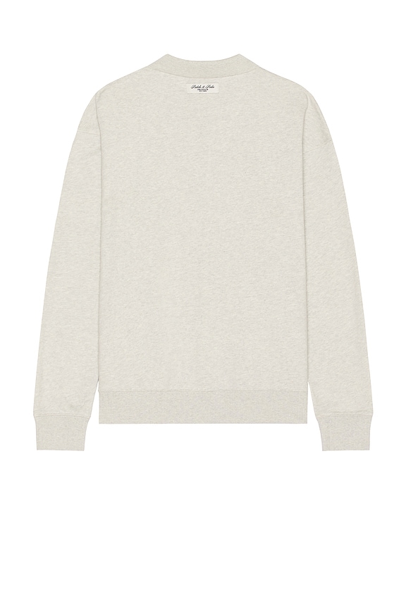 view 2 of 4 Polo Relaxed Fit Sweatshirt in Light Grey Melange