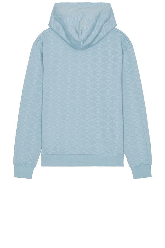 view 2 of 5 Jacquard Terry Hoodie in Faded Denim