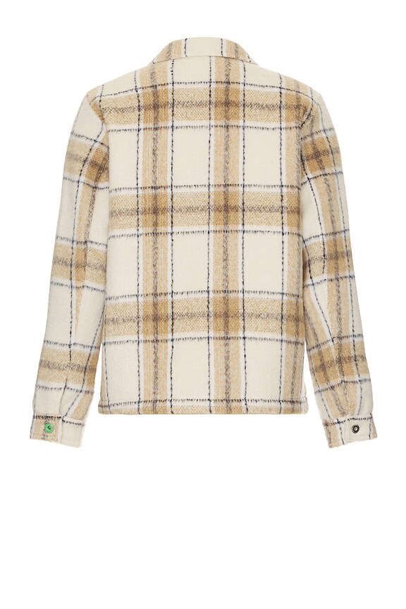 view 2 of 4 VESTE CHEMISE in Off White & Camel