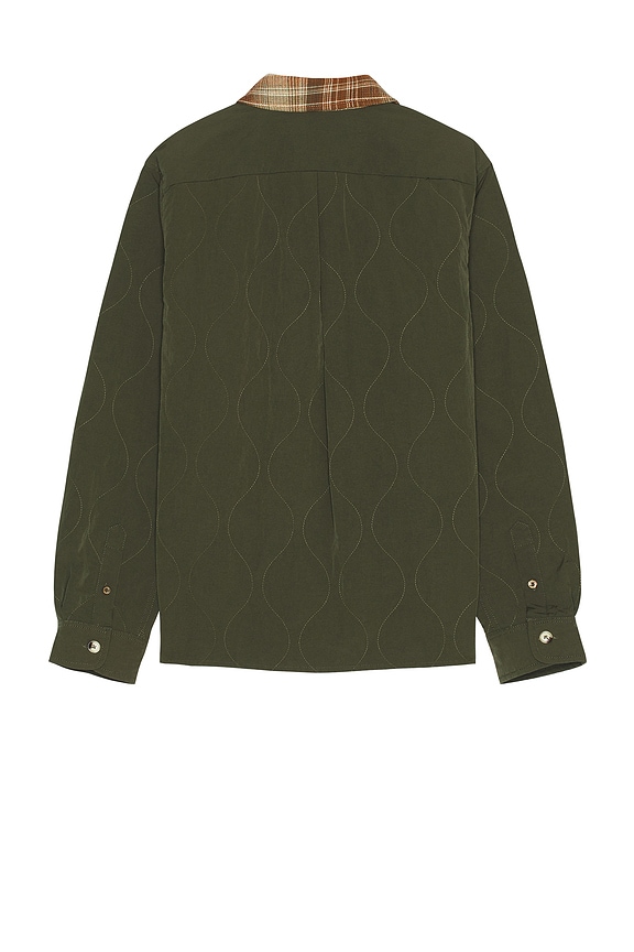 view 2 of 3 Checked Flannel Over Shirt in Deep Toffee