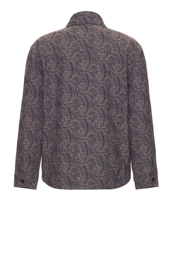 view 2 of 4 КУРТКА-РУБАШКА in Night Logo Wave